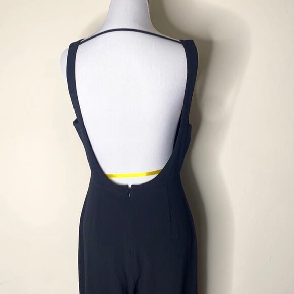 Wayf Anthropologie Black Curtis Wide Leg Jumpsuit - Picture 11 of 11